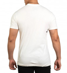Футболка муж. Affliction CROWS WHITE