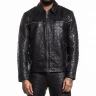 Куртка кожа Affliction муж. QUILTED CROSS
