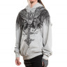 Толстовка муж. Affliction DEATH EYES GREY