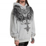 Толстовка муж. Affliction DEATH EYES GREY
