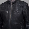 Куртка кожа Affliction муж. SKELETON