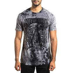 Футболка муж. Affliction HISTORIC IRON GREY