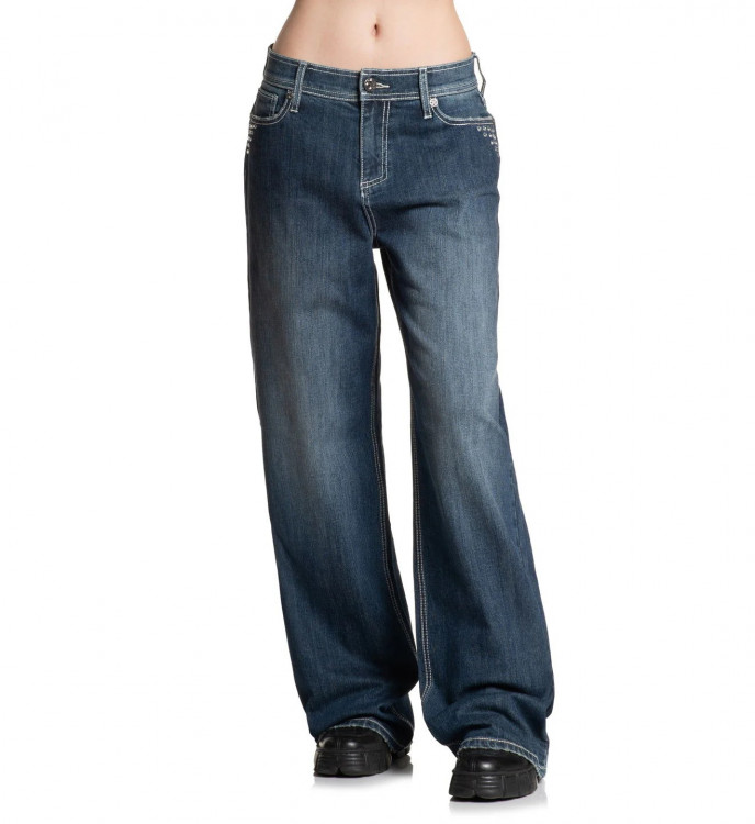 Джинсы жен. Affliction WIDE LEG PENELOPE