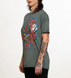 Футболка жен. Affliction LOVE GUN