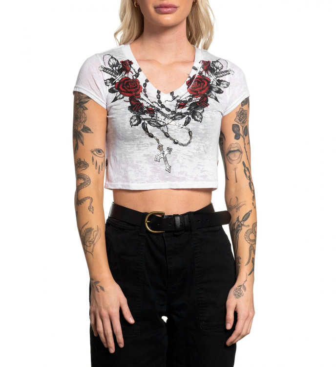 Футболка жен. Affliction AMBER ROSE