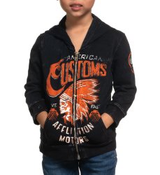 Толстовка юн. Affliction ARAPAHO ZIP HOOD-Y