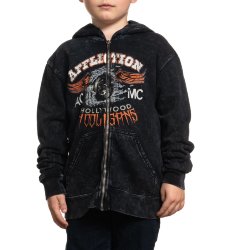 Толстовка юн. Affliction HOOLIGANS ZIP HOD-Y