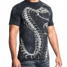 Футболка муж. Affliction SKELETAL BLACK