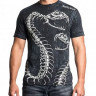 Футболка муж. Affliction SKELETAL BLACK