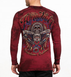 Лонгслив двусторонний муж. Affliction AC NATIVE AUTO
