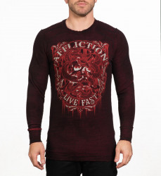 Лонгслив двусторонний муж. Affliction AC NATIVE AUTO