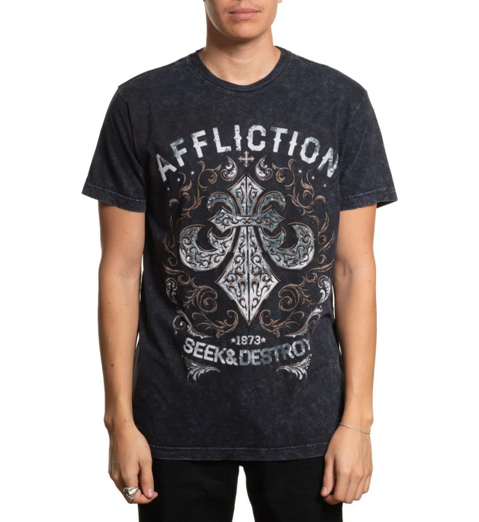 Футболка муж. Affliction SIGNIFY BLACK