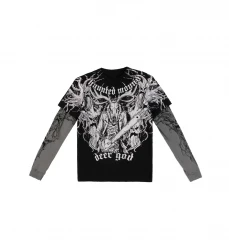 Лонгслив муж. Affliction HAUNTED MOUND DEER GOD 2FER