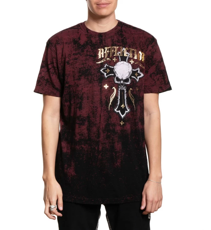 Футболка муж. Affliction PROPHET RED