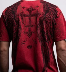 Футболка муж. 686 & Affliction DEATH EYES RED