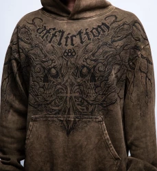 Толстовка муж. 686 & Affliction NATURAL ROT