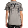 Футболка муж. Affliction INDIAN CHIEF SILVER