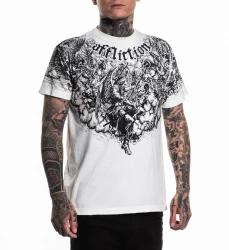 Футболка муж. Affliction IMMORTAL BURDEN WHITE