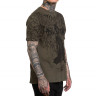 Футболка муж. Affliction SCARECROW GREEN