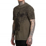 Футболка муж. Affliction SCARECROW GREEN