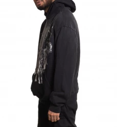 Толстовка муж. Affliction BLACK NIGHT BLACK