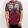 Футболка муж. Affliction COLLAPSE BURGUNDY
