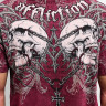 Футболка муж. Affliction COLLAPSE BURGUNDY