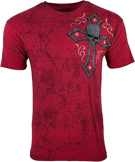 Футболка муж. Xtreme Couture STONE WARRIOR RED