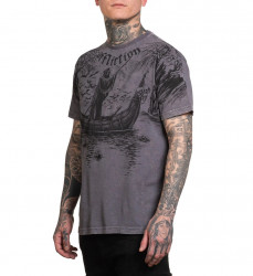 Футболка муж. Affliction RIVER STYX CHARCOAL