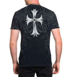 Футболка муж. Affliction JUMP BLACK