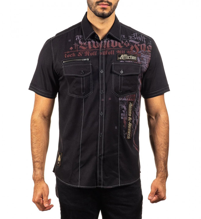 Рубашка муж. Affliction RINGER