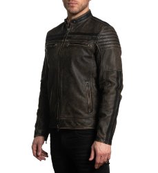 Куртка кожа Affliction муж. AFFINITY JACKET