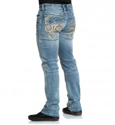 Джинсы муж. Affliction ACE FLEUR HARRINGTON