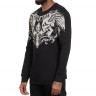 Пуловер муж. Affliction WINGED UP BLACK