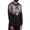 Пуловер муж. Affliction WINGED UP BLACK