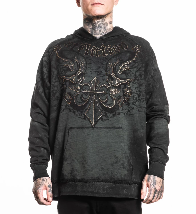 Толстовка двусторонняя муж. Affliction SHREDDED DUSK