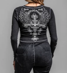 Пуловер жен. Affliction IRON SOUL