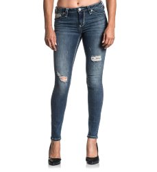 Джинсы жен. Affliction RAQUEL FLEUR GWEN