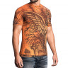 Футболка муж. Affliction GRAVE ANGEL ORANGE