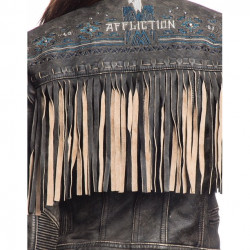 Куртка кожа Affliction жен. LOST LOVE