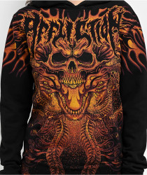 Толстовка жен. Affliction ELECTRIC STORM