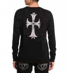 Пуловер муж. Affliction JUMP BLACK