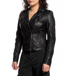 Куртка кожа Affliction жен. REBELLE