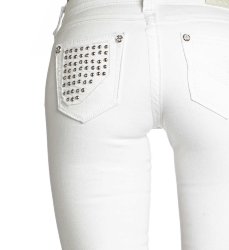 Джинсы жен. Affliction RAQUEL TARA WHITE