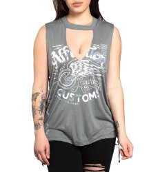Майка жен. Affliction ASPHALT TANK