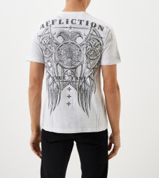 Футболка муж. Affliction ROYALE WHITE